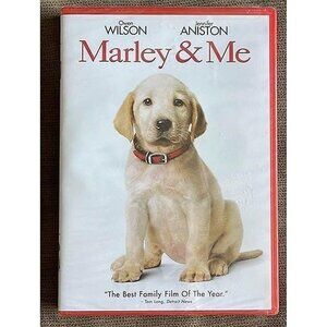 Marley & Me - DVD - NEW!  Jennifer Anniston, Owen Wilson